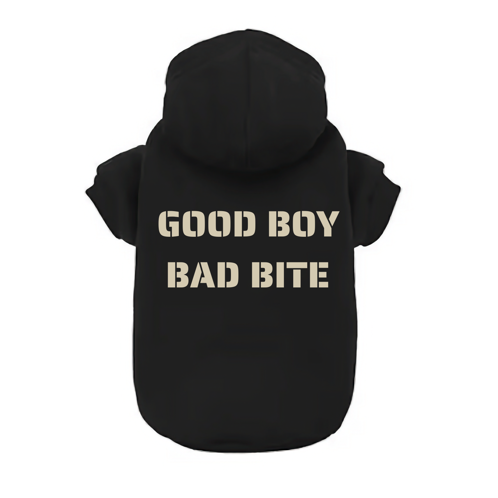GOOD BOY BAD BITE Dog Hoodie