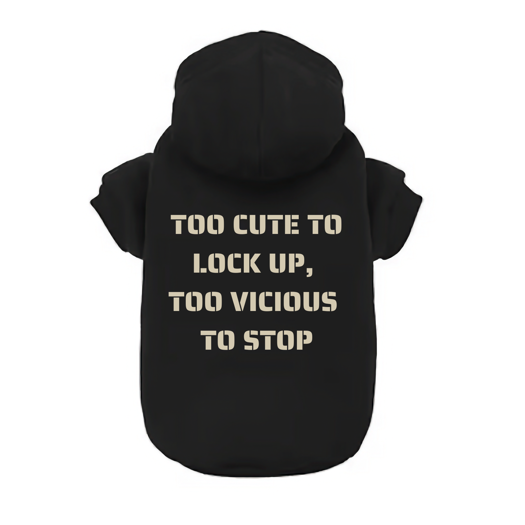 ALPHABITE Dog Hoodie